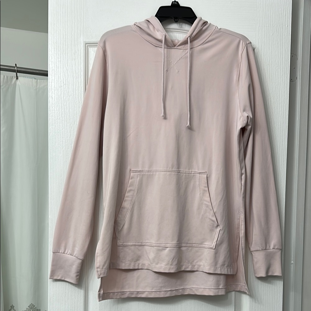 Nike Women's Pink Tunic Hoodie